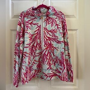 Lilly Pulitzer Skipper Popover in Underwater Escape Print